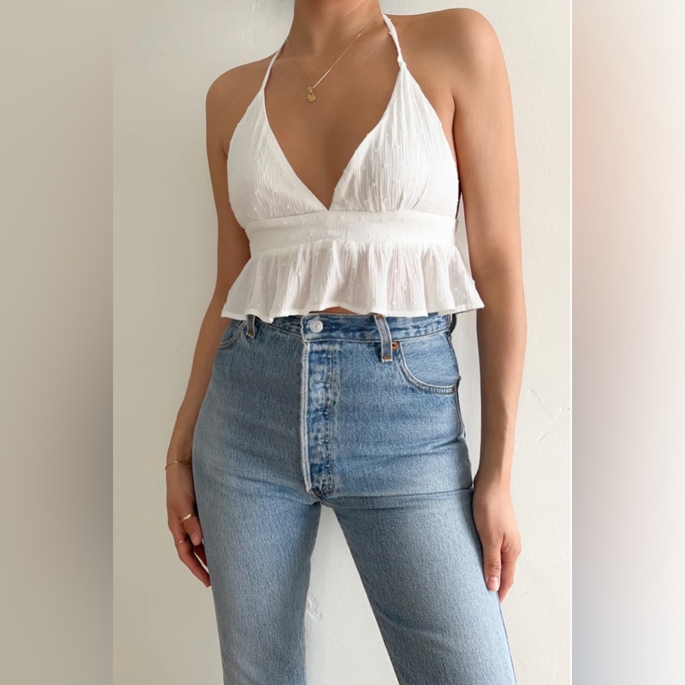 BRAND NEW WITH TAG - Frankie Phoenix Halter Top - Size M